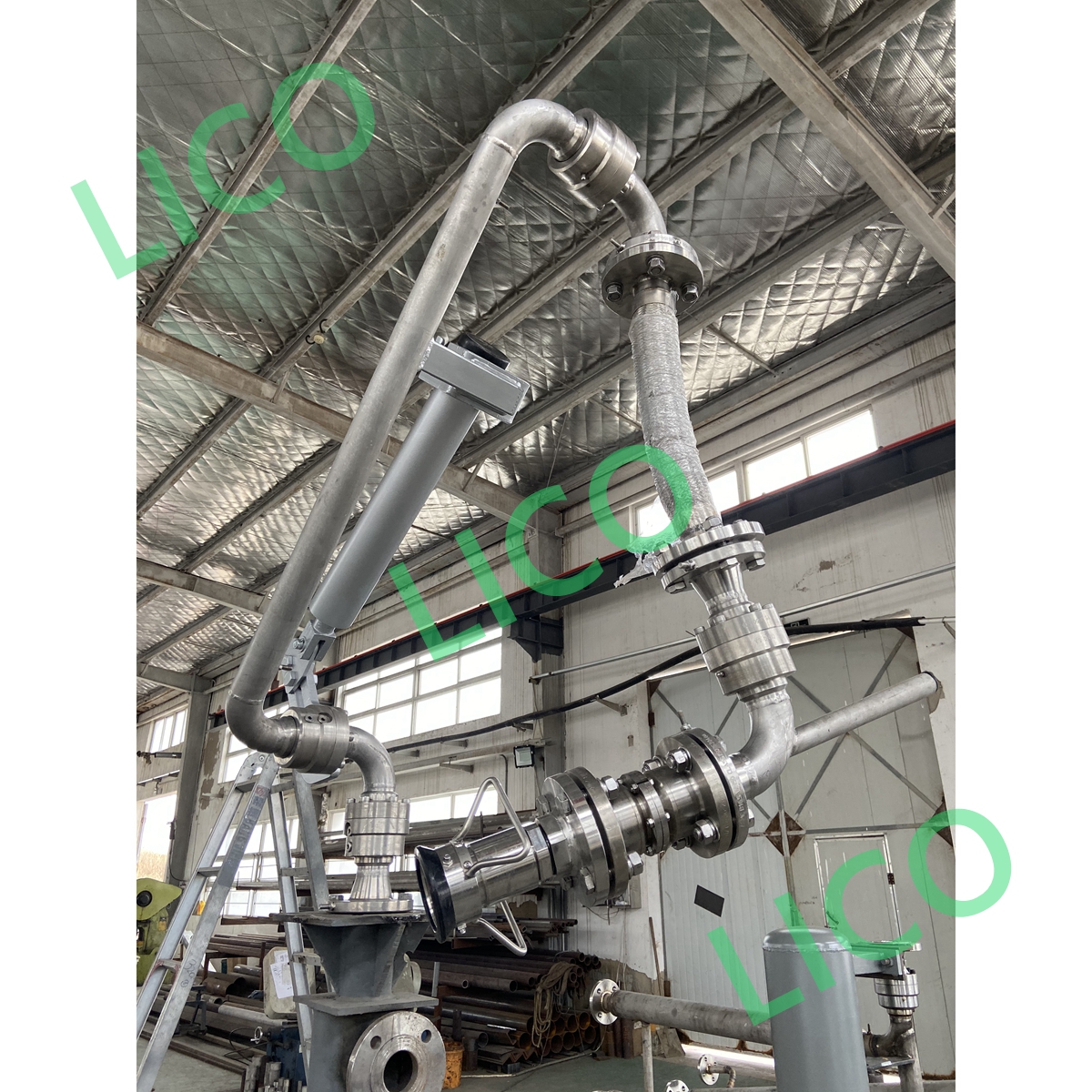 DIESEL With Liquid Level Alarm Top Loading Arm for Chemical Industry