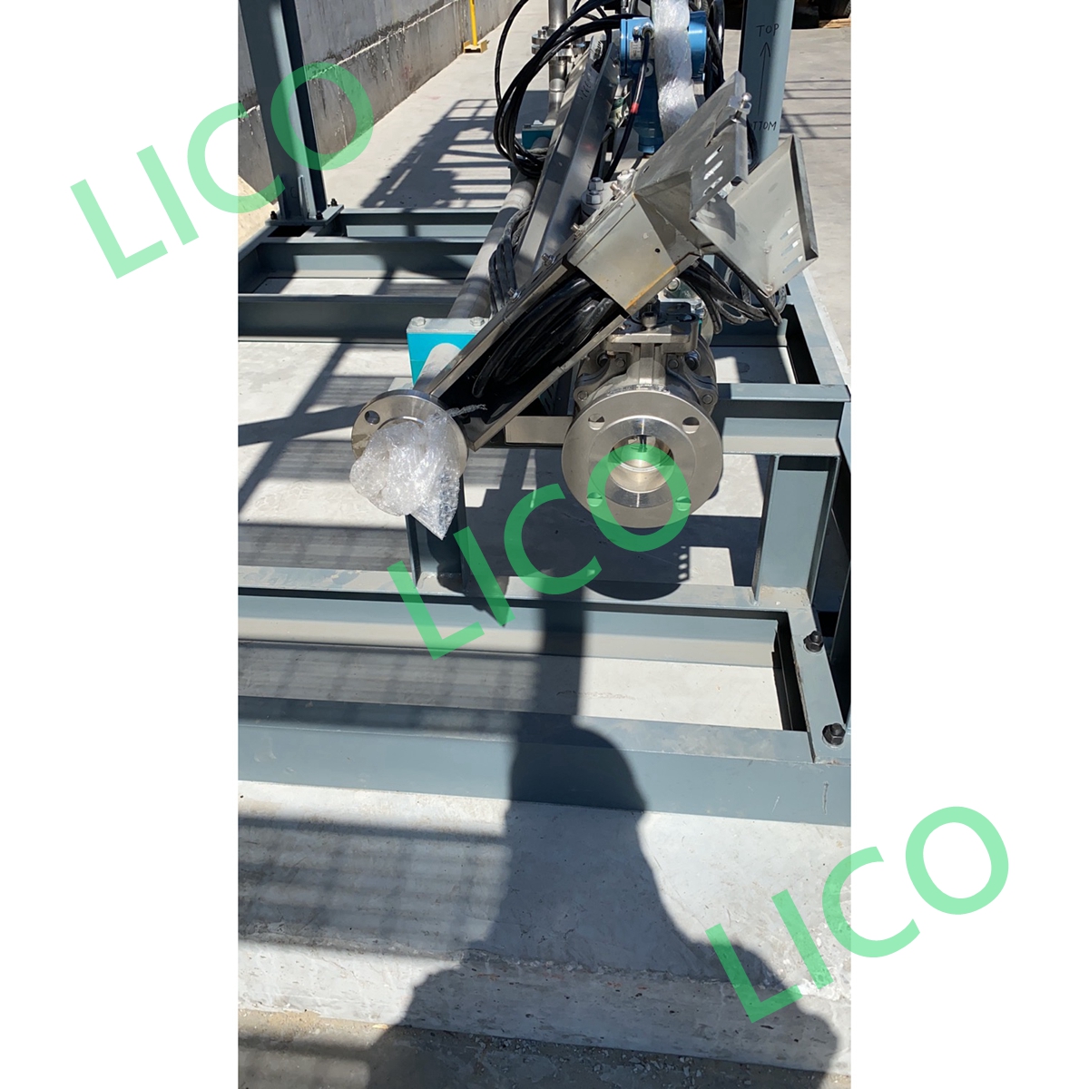 LNG Loading arm Skid Mounted